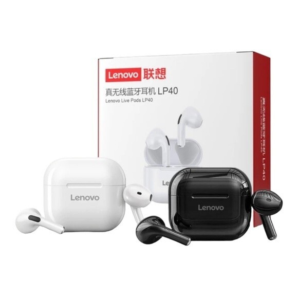 Lenovo LP40 Bluetooth Earbuds - Picture 2 of 6